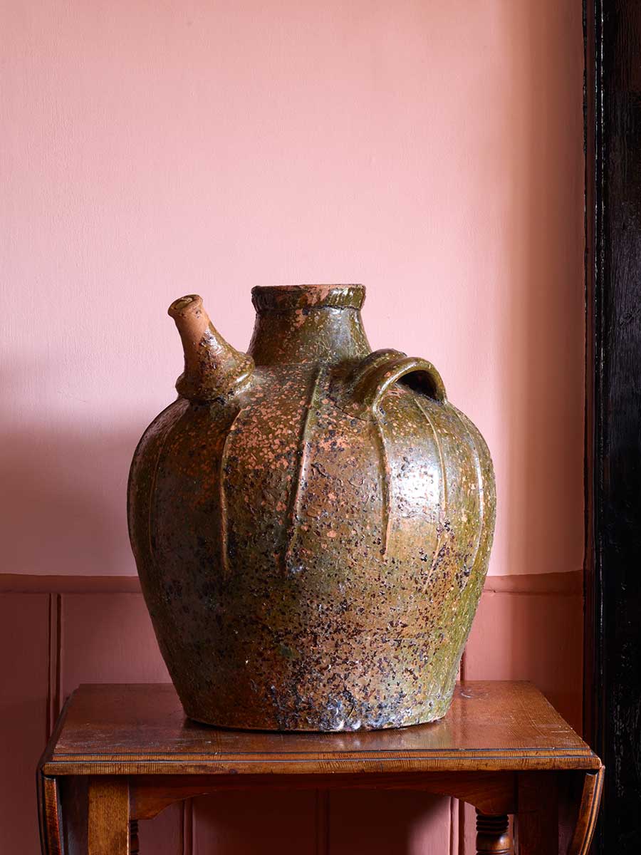 antique ceramic pot