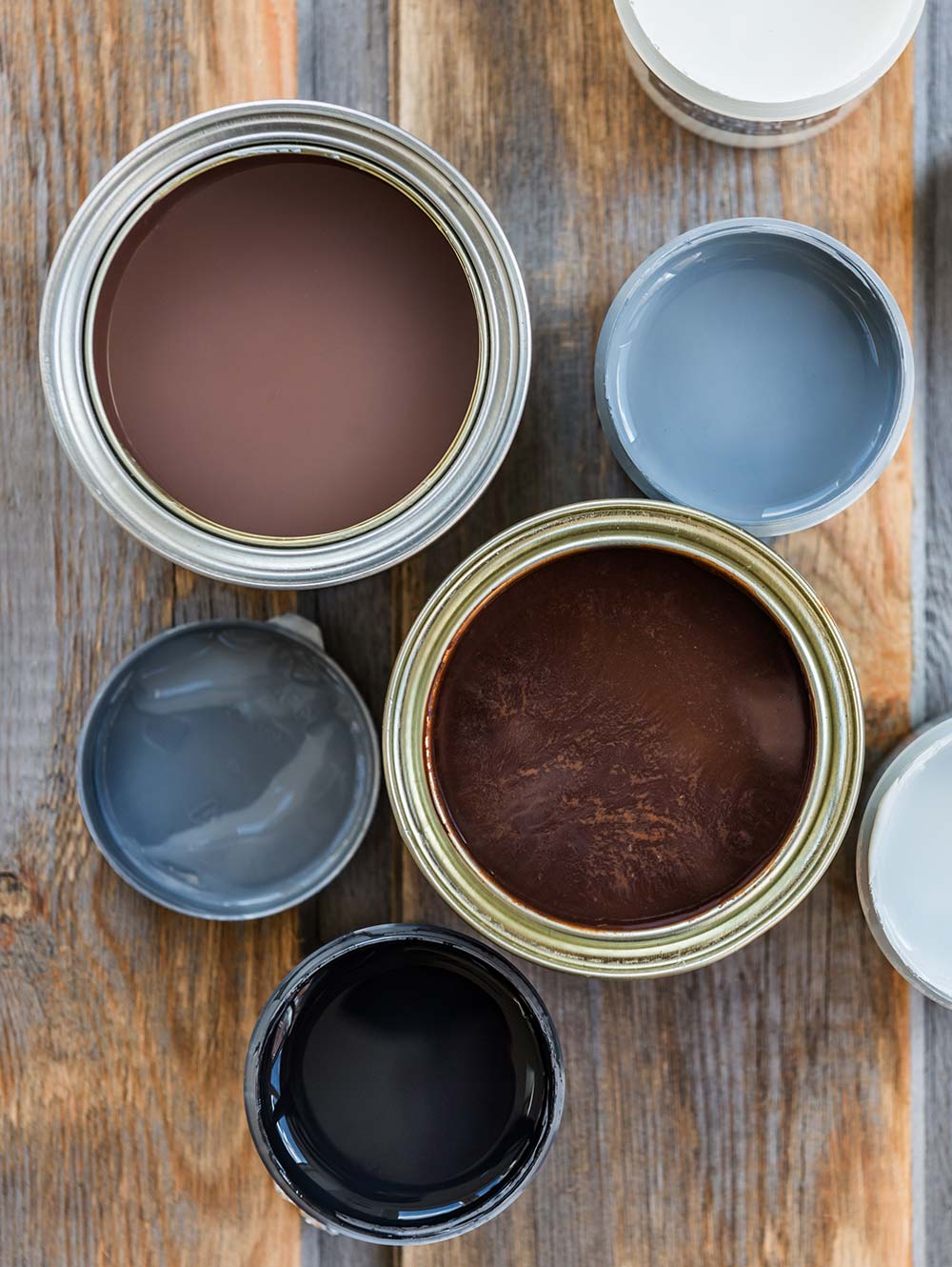 Terracotta and grey paints with Fiona de Lys, interior colour consultant