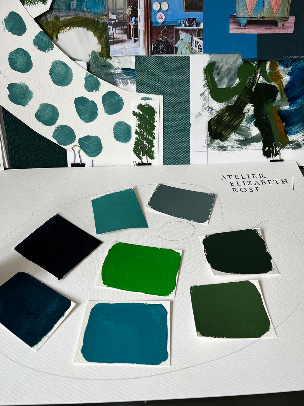 Elizabeth Rose cool palette by Fiona de Lys, colour consultant
